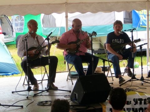 Martino Coppo, Frank Soivan and Tim O'Brien mandolin workshop